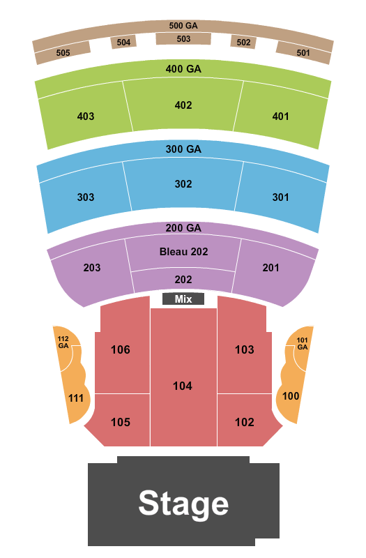 BleauLive Theater At Fontainebleau Billy Idol Seating Chart